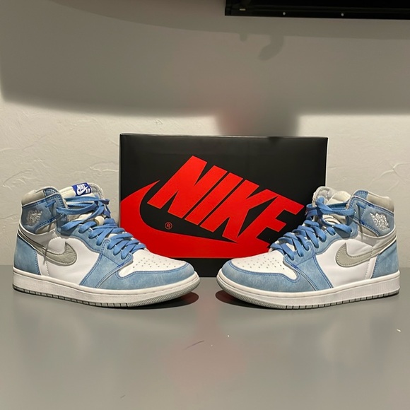blue grey and white